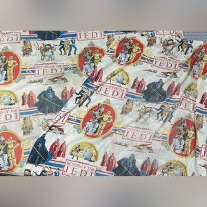 Vintage 1983 LUCAS FILM Star Wars Return of the Jedi Fitted Twin & Top Sheet